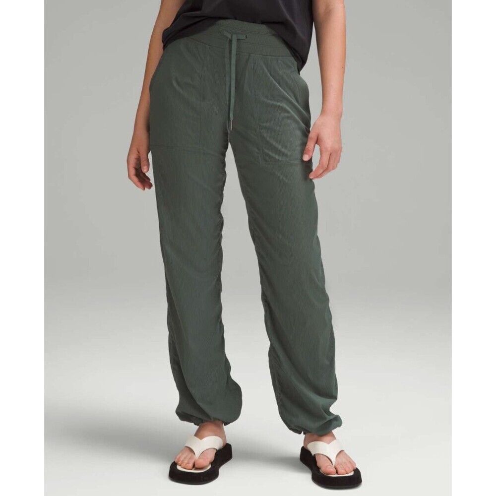 Lululemon Dance Studio Mid-Rise Full Length Pant Dark Forest Size 4